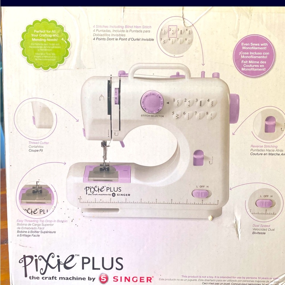 Singer pixie cut sewing machine